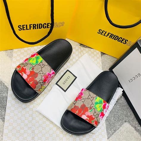 selfridges Gucci slides